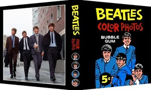 BEATLES V4 Custom 3-Ring Binder Photo Trading Card Album LENNON/McCARTNEY/GEORGE - Picture 1 of 3