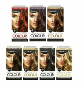 Glamorize 4-Step Permanent Hair Dye Kit | Multi Colour | Vibrant Long-Lasting UK - Picture 1 of 11