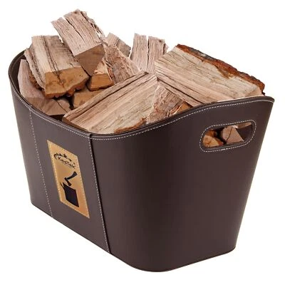 Stabiler Holzkorb Salzburg 530x350x310mm - Kaminholzkorb & Holztragekorb - Bild 1 von 4