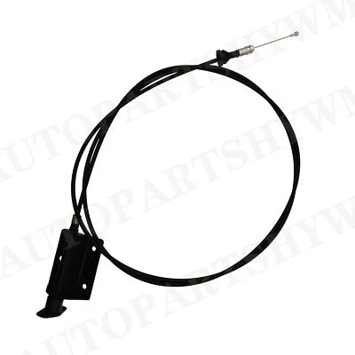 New! Hood Release Cable w/ Handle Fit Dodge Truck D150 D250 W150 W250 Ramcharger Foto 1 de 4