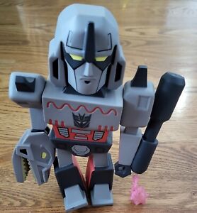 Kidrobot Transformers Vs GI Joe Vinyl Mini Series Megatron Figure w/ Damaged Leg