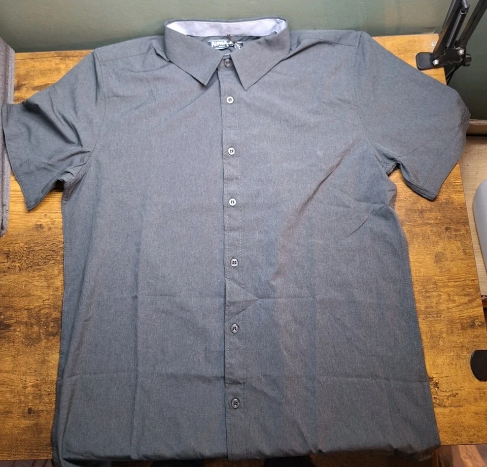 PJ Paul Jones Button Up Shirt Men's Small, Grey - Image 1 of 4