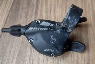 SRAM X5 2 x 10 Left Hand Front Derailleur Shifter  - Image 1 of 2