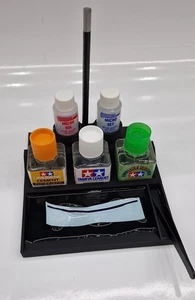Holder Supporto Decals Tray for Tamiya Glue Cement and Micro Sol Micro Set  TBT7 - Picture 1 of 2