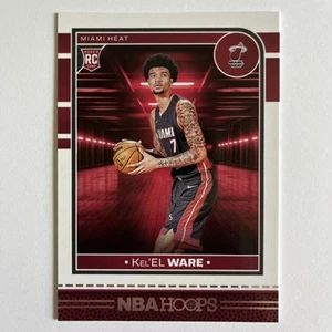 Kel’El WARE 2024-25 Panini NBA Hoops Basketball MIAMI HEAT Rookie #245 Kelel RC - Bild 1 von 2