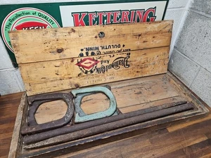J1- RARE ANTIQUE DIAMOND CALK AND HORSE SHOE Co HORSESHOE SET 1930'S DULUTH MINN - Picture 1 of 20