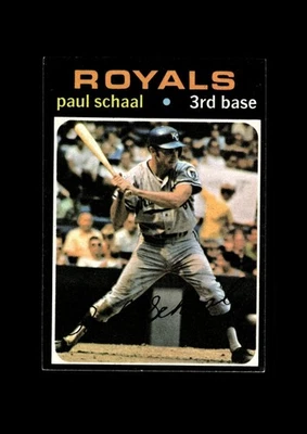 Topps Set-Break #487 1971 Paul Schaal como nuevo *GMCARDS* Foto 1 de 2