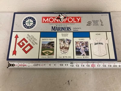 Monopoly: Seattle Mariners Collector&apos;s Edition [MLB] - Economic Basebal - Image 1 of 4