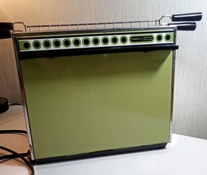Vintage MCM PRESTO Vertical Broiler Made in USA - Avocado Green, Model #PT 19B - Imagen 1 de 13