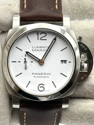 Panerai Luminor Marina Quaranta 40mm Leather Strap PAM01271 Box & Papers 2022 - Image 1 of 4