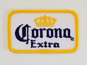 Parche Corona Extra Bordado Hierro 3-3/8" x 2" Cerveza Mexicana Cerveza Fiesta - Imagen 1 de 3
