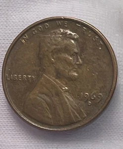1969 D Lincoln Memorial Center Floating Roof Penny, RB, Uncertified, Circulated - Picture 1 of 4