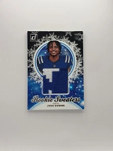 Suéteres de vacaciones Panini Donruss 2023 Josh Downs #HS-JDO (MEM, RC) - Imagen 1 de 2