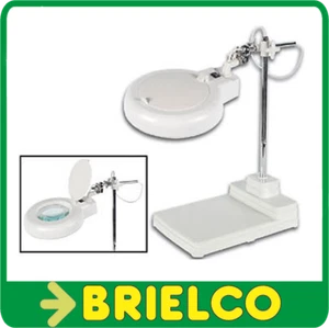 LAMPARA CON SOPORTE BASE SOBREMESA CON LUPA 3 DIOPTRIAS 22W DE PRECISION BD3000 - Imagen 1 de 1