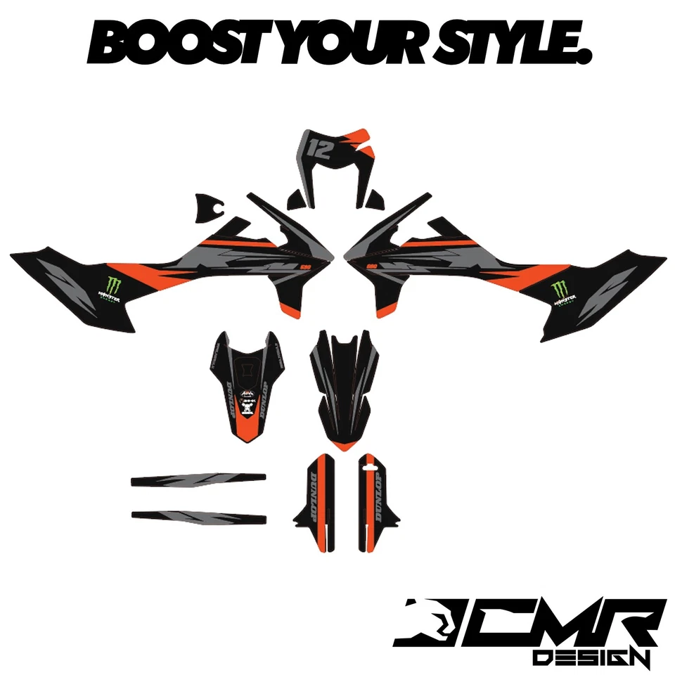 Pegatinas Gráficas para KTM 690 R 2019 2020 2021 Calcomanías Moto Enduro Completo Foto 1 de 1
