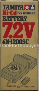 Tamiya #5508 Original Hump 7.2 volt 6n battery pack Brand new very rare Vintage - Picture 1 of 6