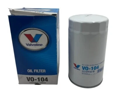 Filtro de aceite Valvoline VO-104 reemplaza Ford BC3Q-6714-CA BC3Z-6731-A NAPA 7151 Foto 1 de 4