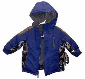!XtremE Puffer Jacket Fleece Lined Hooded Super Warm Boy's Sz 24 Mo NEW w TAG - Picture 1 of 5