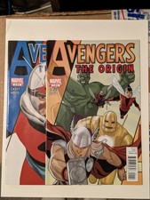 Avengers The Origin Issues 1 and 3
