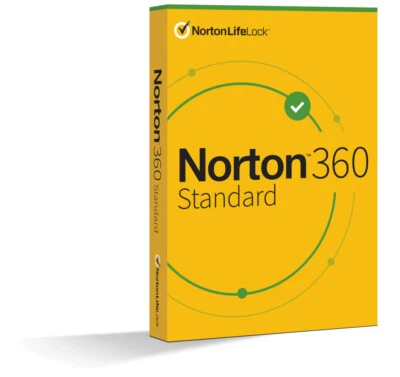 NORTON 360 STANDARD *1-Gerät / 1-Jahr* inkl. 10GB PC/Mac  2024 - Bild 1 von 4