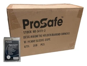 Pro Safe 35pt Premium Magnetic Holder w/ Penny Sleeves 34171-2 New One Touch - Picture 1 of 7