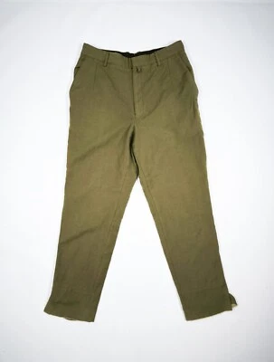 Pantalones Vintage Dries Van Noten Lana Marrón Talla 52 W32 L30 Foto 1 de 4