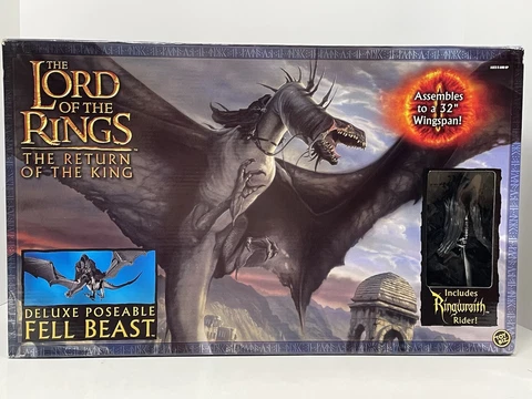 The Lord of the Rings The Return of the King Fell Beast w/Ringwraith 2004 ToyBiz Cover