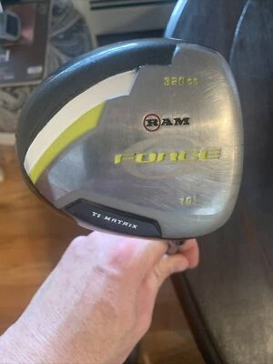 Ram G Force 320cc 15* Junior Flex Graphite Shaft 38” Driver TI Matrix Neon Green - Image 1 of 4