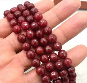 12MM natural rojo turquesa perlas piedras Hágalo usted mismo Craft Piedras Preciosas ronda 4MM 