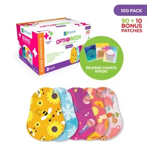 Parche adhesivo acrílico extra hipoalergénico Opthopatch para ojos para niños (paquete de 100) - Imagen 1 de 6