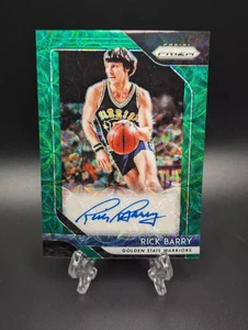 🏀2018-19 Panini Prizm Rick Barry Autograph CHOICE GREEN PRIZM AUTO 2/8 - SSP ; - Picture 1 of 2