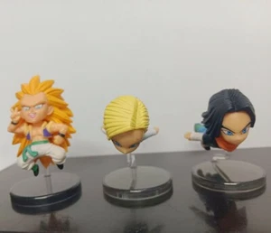 lot of 3 Dragonball Z World DBZ Android 17 18 ss3 Gotenks pvc statue figure 3" - Picture 1 of 9