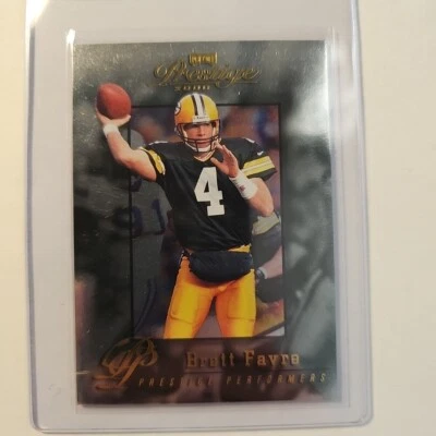 2000 Playoff Prestige BRETT FARVE /2500 #215 Green Bay Packers Football Card - Image 1 of 2
