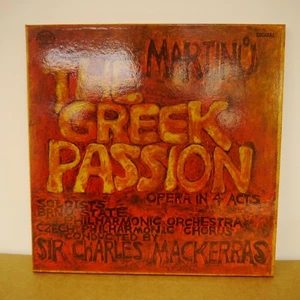 1116 3611/2 MARTINU The Greek Passion BRNO PHIL MACKERRAS SUPRAPHON 2LP BOX EX - Picture 1 of 4