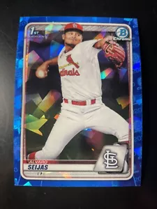 ALVARO SEIJAS - 2020 BOWMAN SAPPHIRE 1st BOWMAN #BCP60 - $1 SHIPPING - Picture 1 of 1