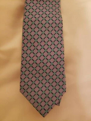 Turnbull & Asser All Silk  Neck Tie, Hand Made in England Foto 1 de 4