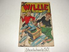 Willie Comics #6 Comic Marvel Timely 1946 Jeanie Golden Age Humor RARE