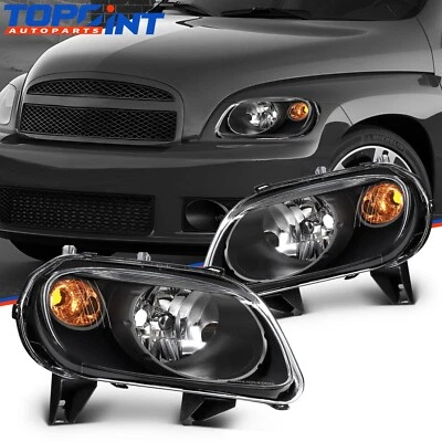 Conjunto de pares de faros para Chevy HHR 2,2 L 2,4 L 2006 2007 2008 2009 2010 2011 Foto 1 de 4
