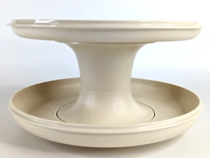 VINTAGE Tupperware Serve-All Cake Pie Holder Pedestal 1532-2 1531-3 1533-3 - Picture 1 of 12