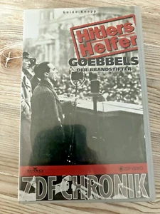 Hitlers Helfer - Goebbels, der Brandstifter, VHS-Kassette, Zustand: Sehr gut - Bild 1 von 6