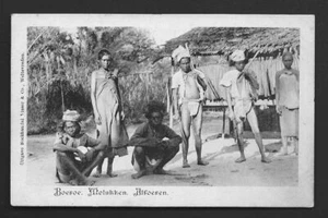 Boeroe Buru Alfoer Alfur Molukken Maluku Indonesien Briefmarke ca 1899 - Bild 1 von 1