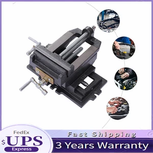 Abrazadera de tornillo transversal de alta resistencia de 6 pulgadas Taladro deslizante Prensa Vice Meta Fresado - Imagen 1 de 13