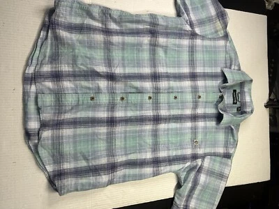 Camisa masculina manga curta tamanho médio Solaris com botões (verde xadrez) - Imagem 1 de 4