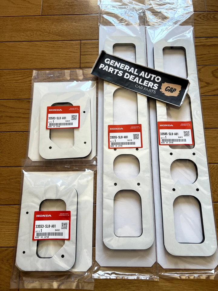 GENUINE HONDA ACURA FULL SET Taillight Packing Gasket R&L Seal Base NSX NA1 NA2 Foto 1 de 4