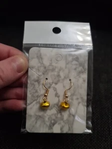 Brand New Christmas Gold Bell Christmas Earrings - Picture 1 of 3
