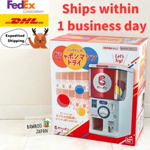 Bandai Official Gashapon Machine Try Gacha Gacha 4×Coin 9×Capsule IN STOCK - Picture 1 of 9