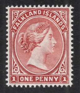 Islas Malvinas. 1895. 1d veneciano-rojo. Muy fino sin montar como nuevo. - Imagen 1 de 1