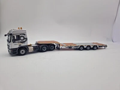WSI - MERCEDES ACTROS 6x4 con piattaforma a 3 assi GROHMANN - 1/50 - WSI9786 - Immagine 1 di 3