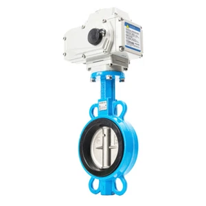 DC12V 4" DN100 Motorized Butterfly Valve Wafer Type EPDM Sealing - Picture 1 of 5