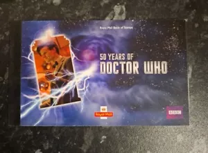 π₯ Royal Mail 2013 - 50 Years of Doctor Who - Prestige Stamp Book - Picture 1 of 6